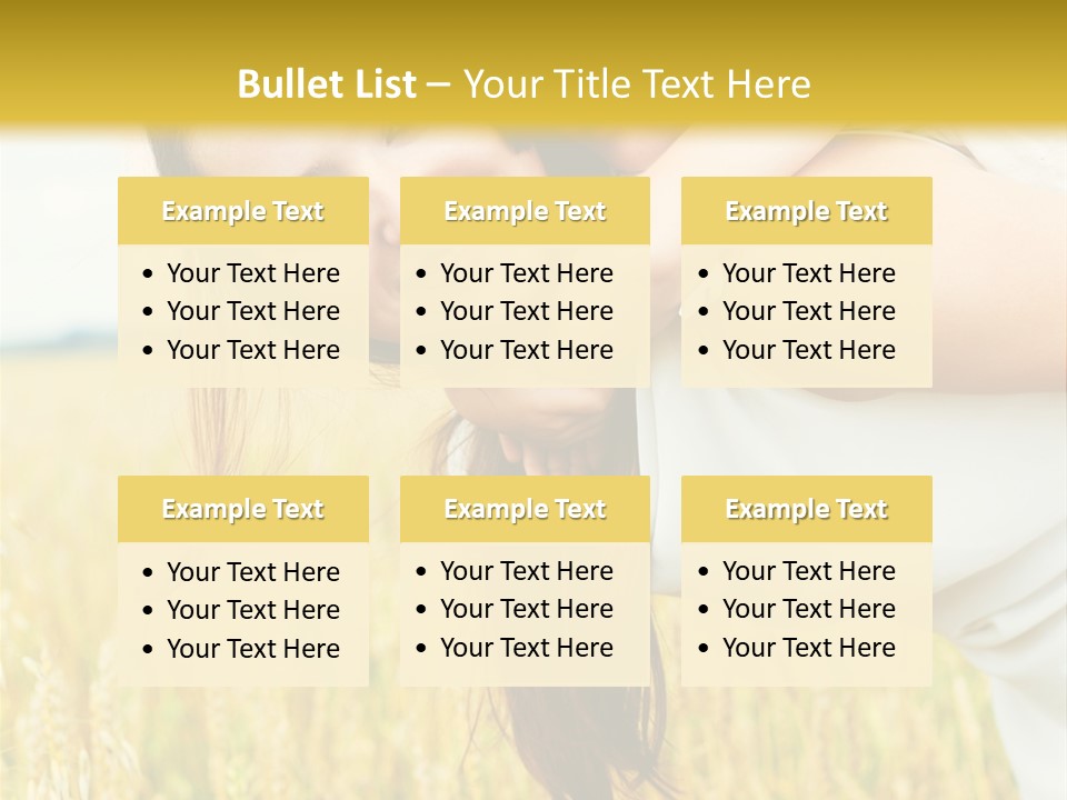 Give Summer Nature PowerPoint Template