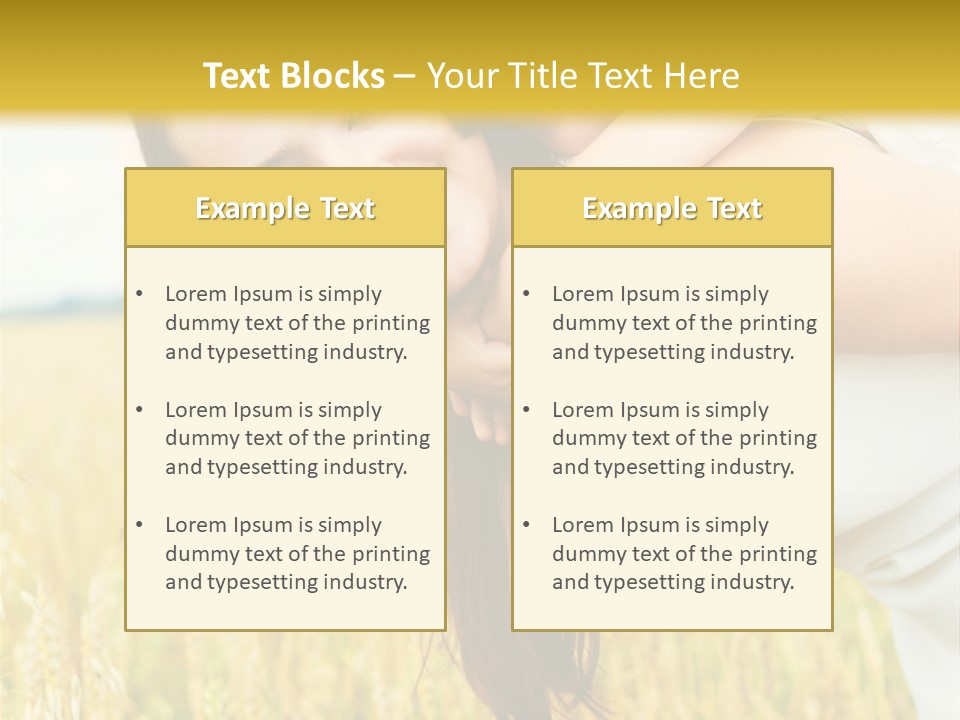 Give Summer Nature PowerPoint Template