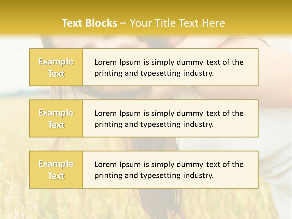 Give Summer Nature PowerPoint Template