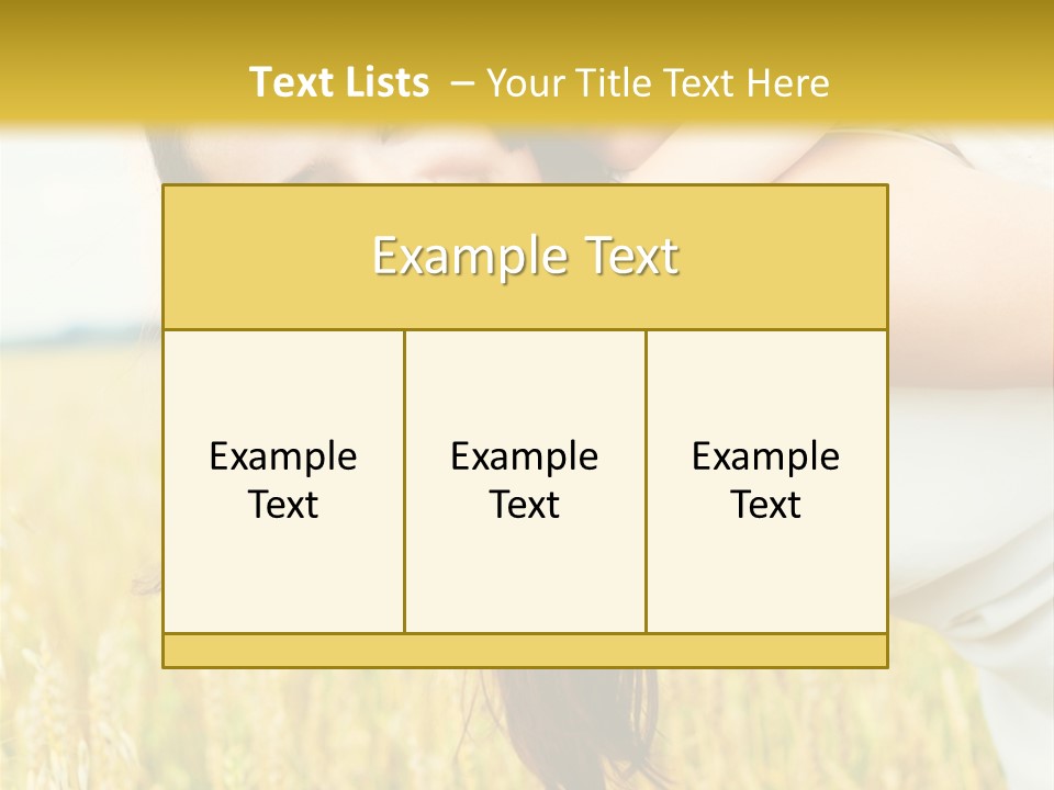Give Summer Nature PowerPoint Template