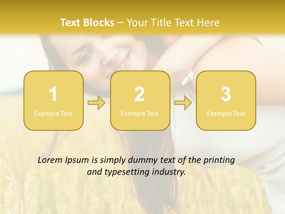 Give Summer Nature PowerPoint Template