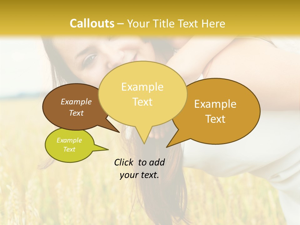 Give Summer Nature PowerPoint Template