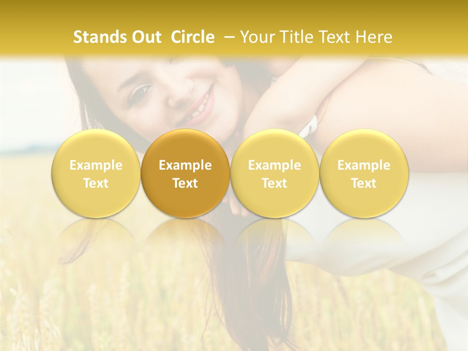 Give Summer Nature PowerPoint Template