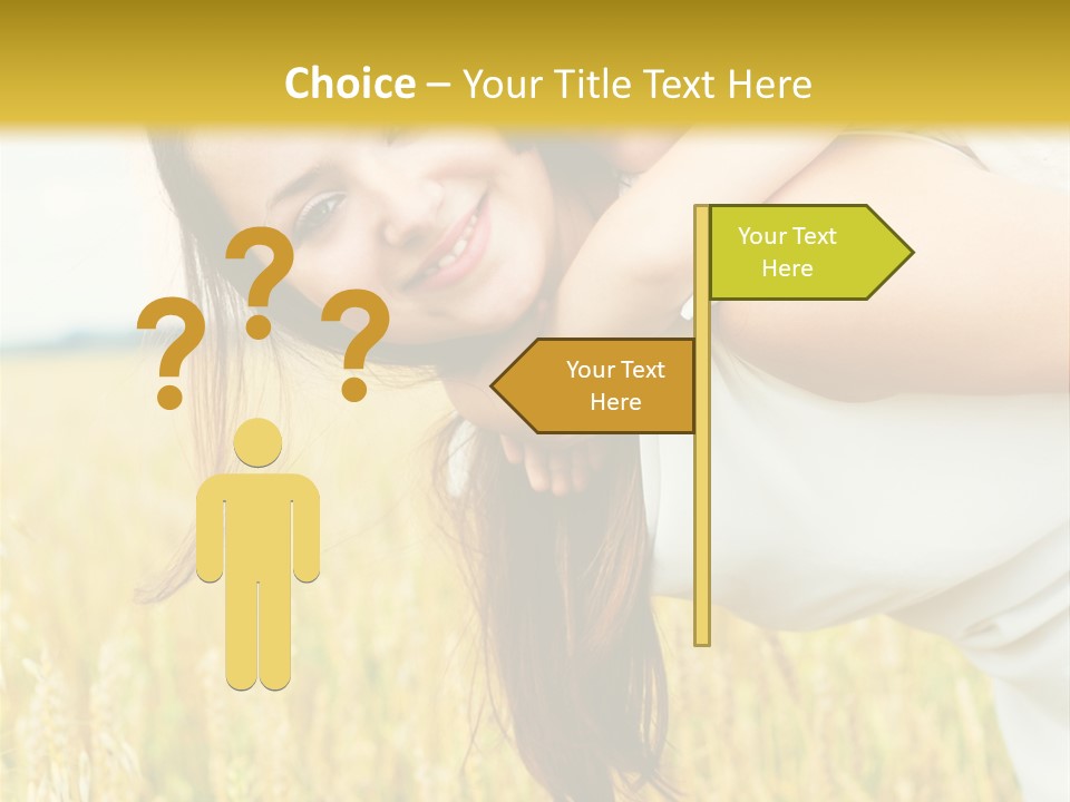 Give Summer Nature PowerPoint Template