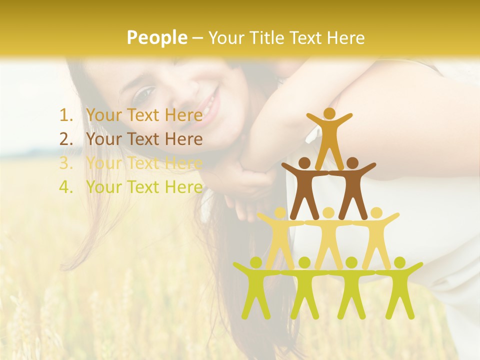 Give Summer Nature PowerPoint Template