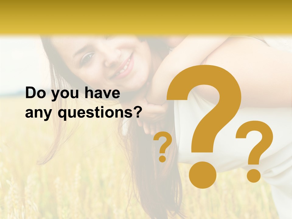 Give Summer Nature PowerPoint Template