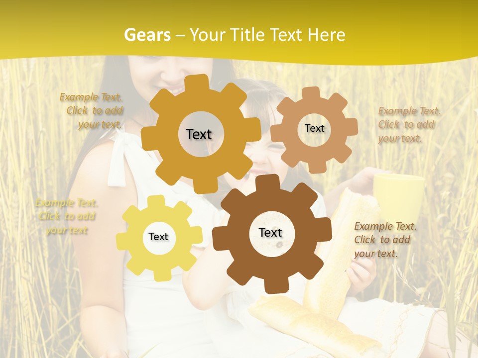 Joyful Parenting Two PowerPoint Template