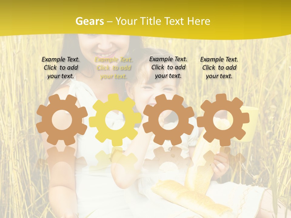 Joyful Parenting Two PowerPoint Template