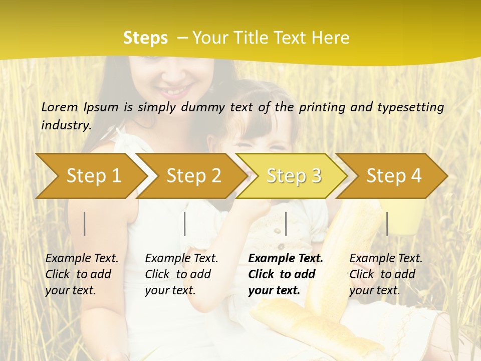 Joyful Parenting Two PowerPoint Template