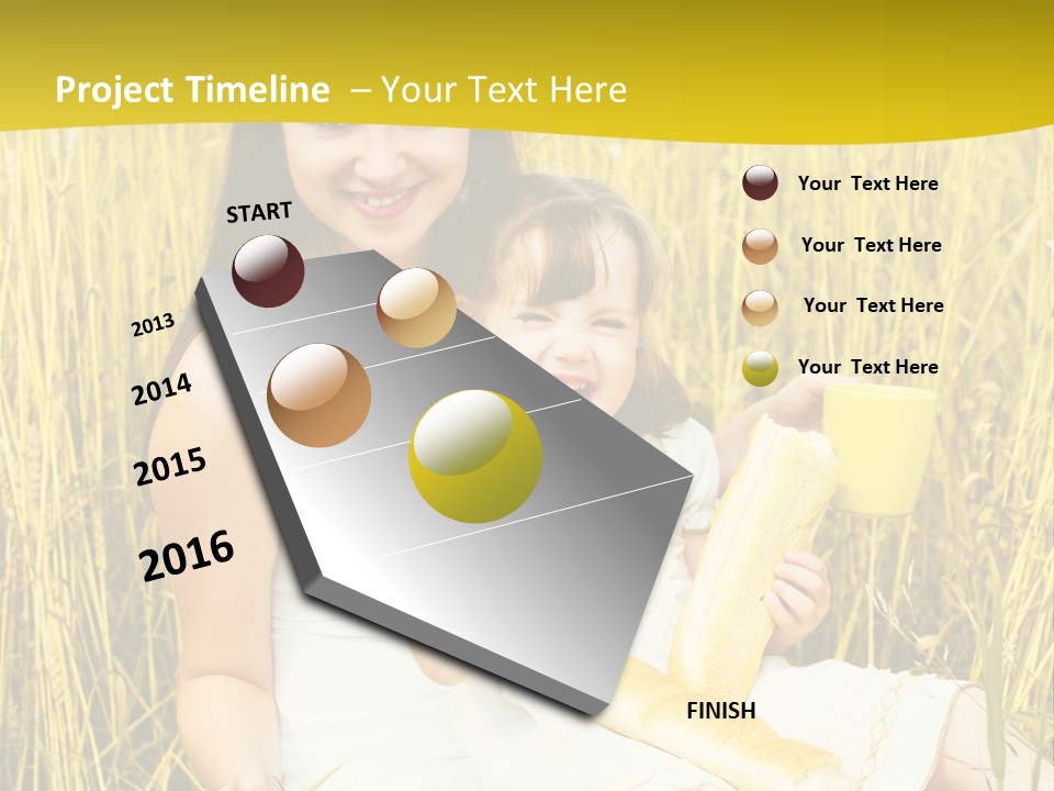 Joyful Parenting Two PowerPoint Template