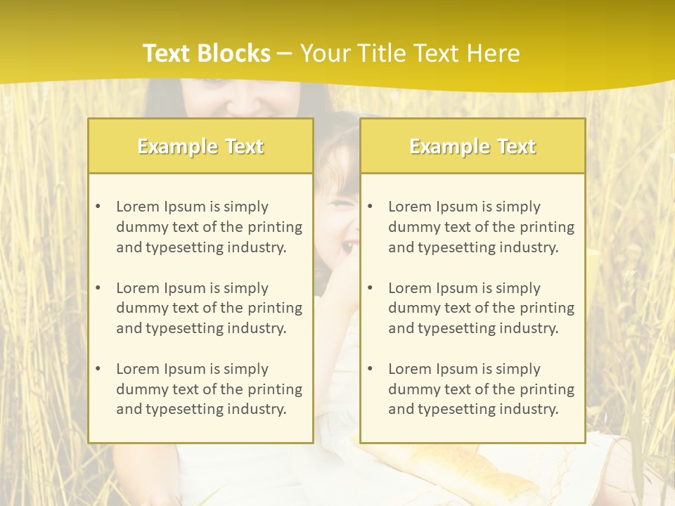 Joyful Parenting Two PowerPoint Template