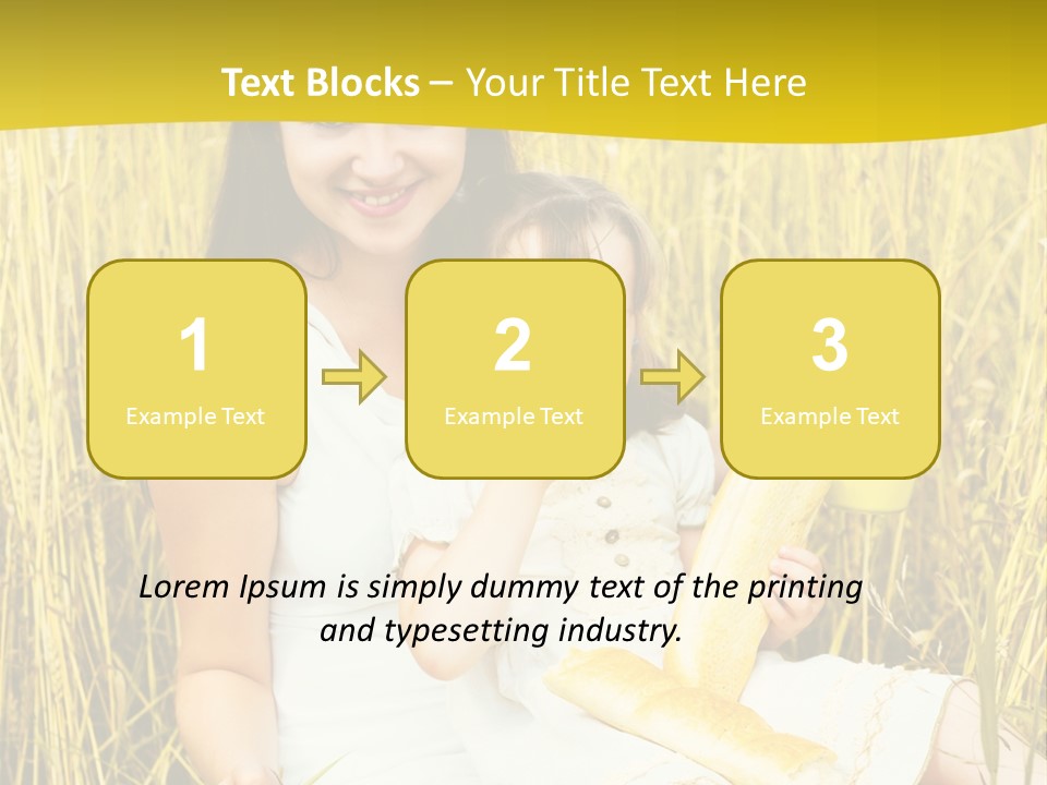 Joyful Parenting Two PowerPoint Template