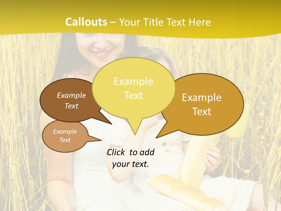 Joyful Parenting Two PowerPoint Template