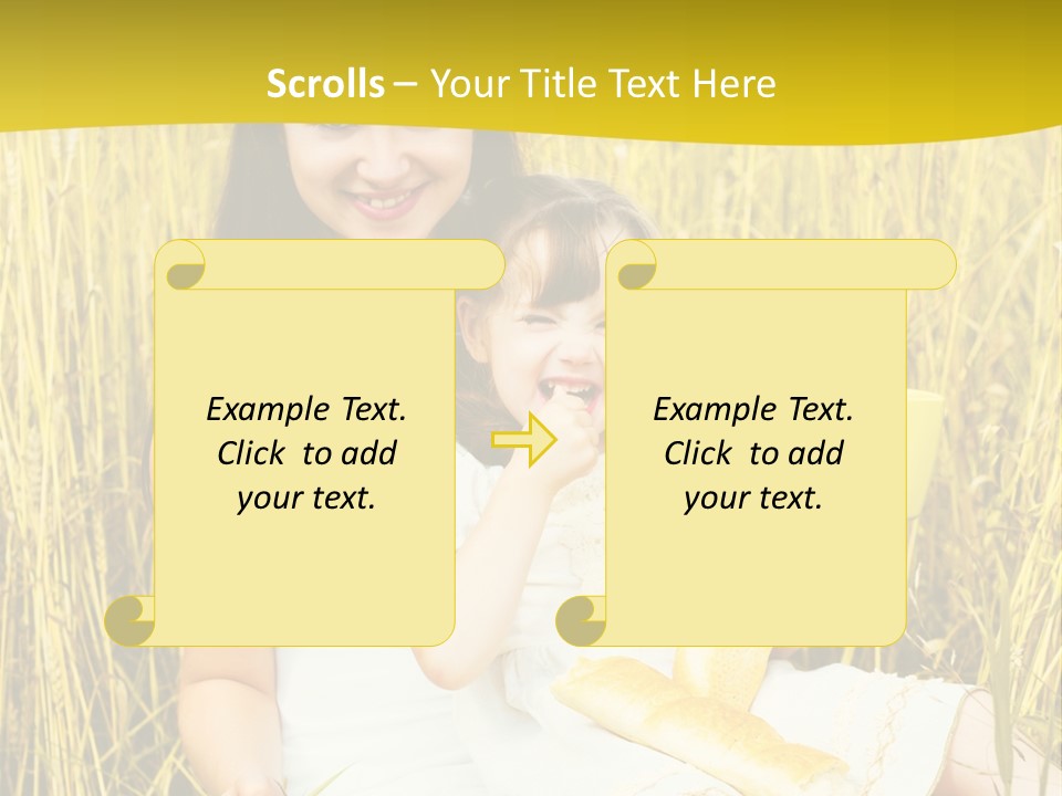 Joyful Parenting Two PowerPoint Template