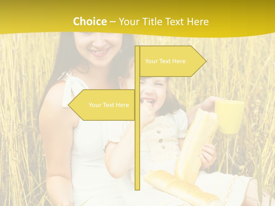 Joyful Parenting Two PowerPoint Template