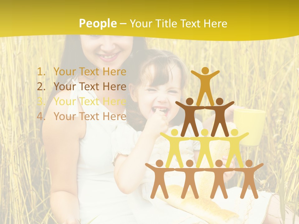 Joyful Parenting Two PowerPoint Template