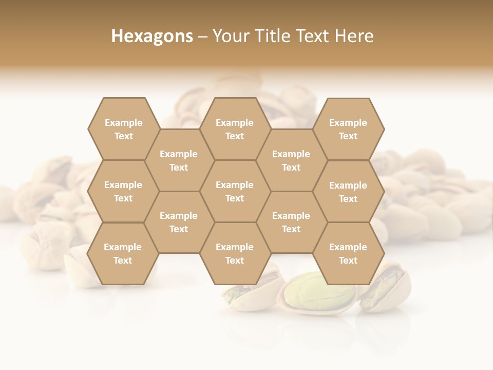 Isolated Vegetarian White PowerPoint Template