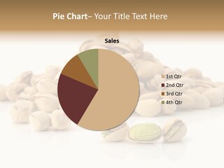 Isolated Vegetarian White PowerPoint Template