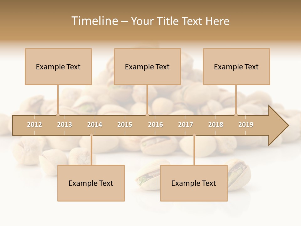 Isolated Vegetarian White PowerPoint Template
