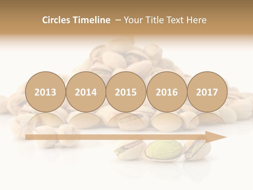 Isolated Vegetarian White PowerPoint Template