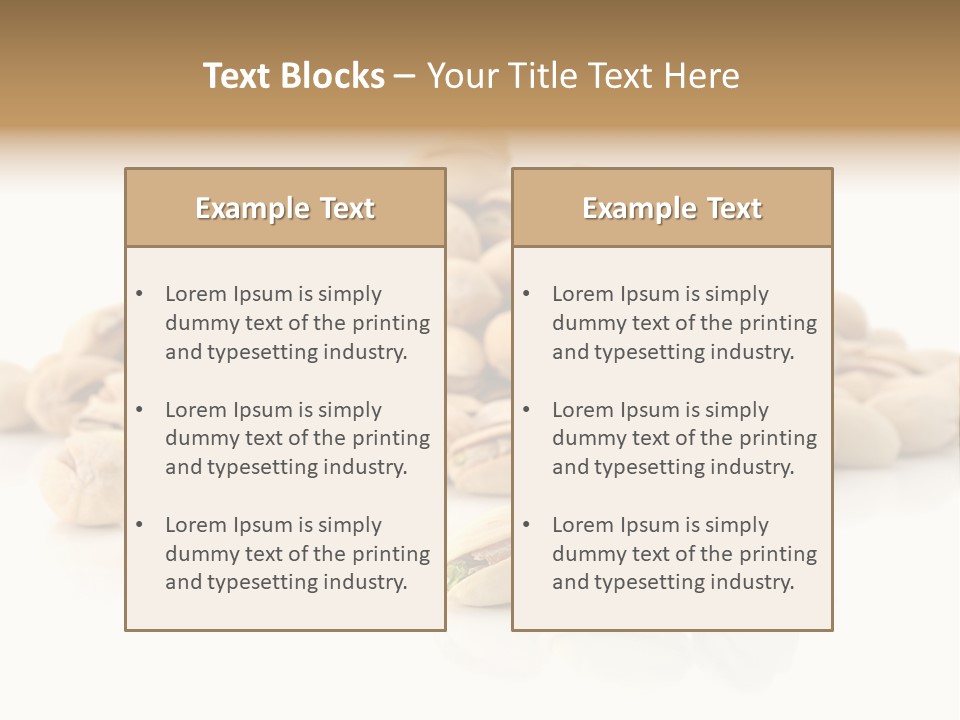 Isolated Vegetarian White PowerPoint Template
