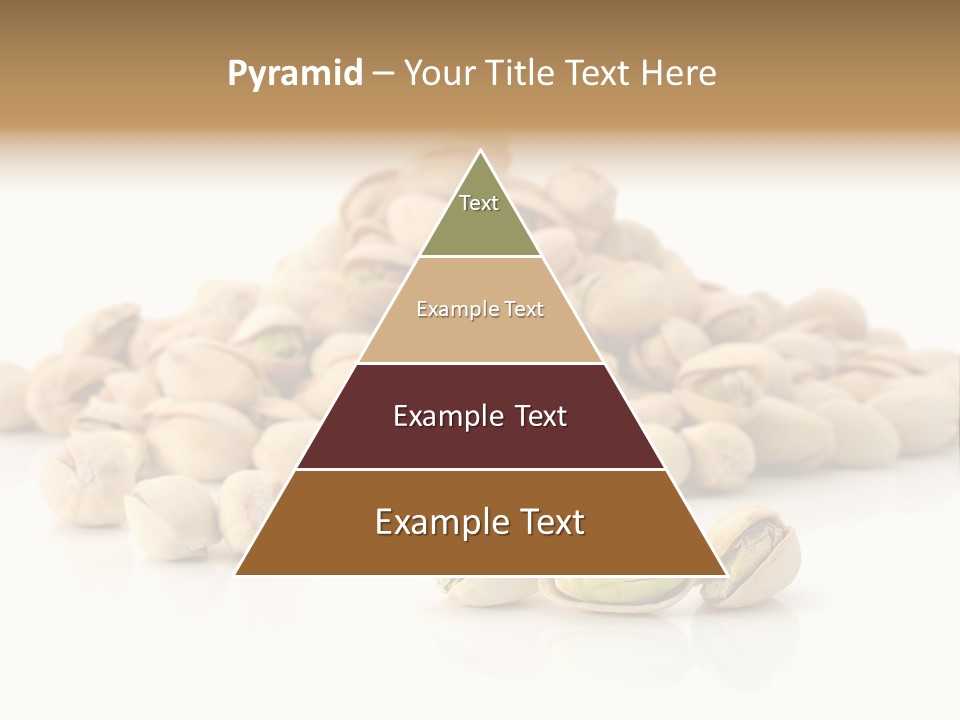 Isolated Vegetarian White PowerPoint Template