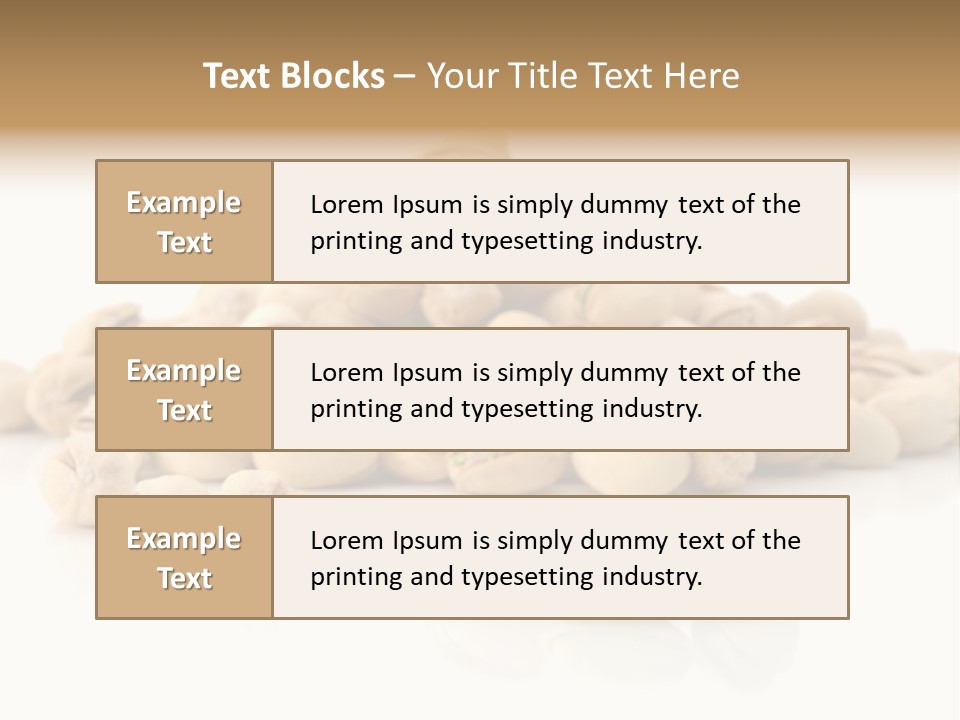 Isolated Vegetarian White PowerPoint Template