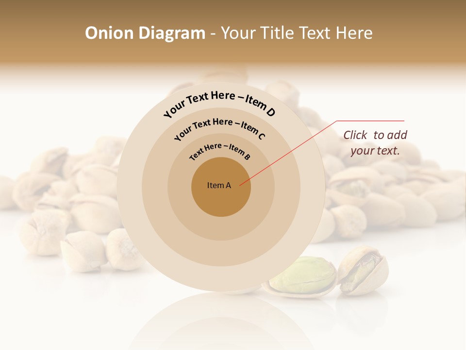 Isolated Vegetarian White PowerPoint Template