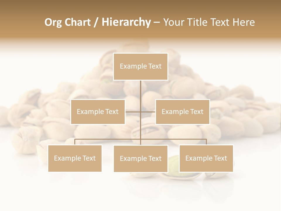 Isolated Vegetarian White PowerPoint Template