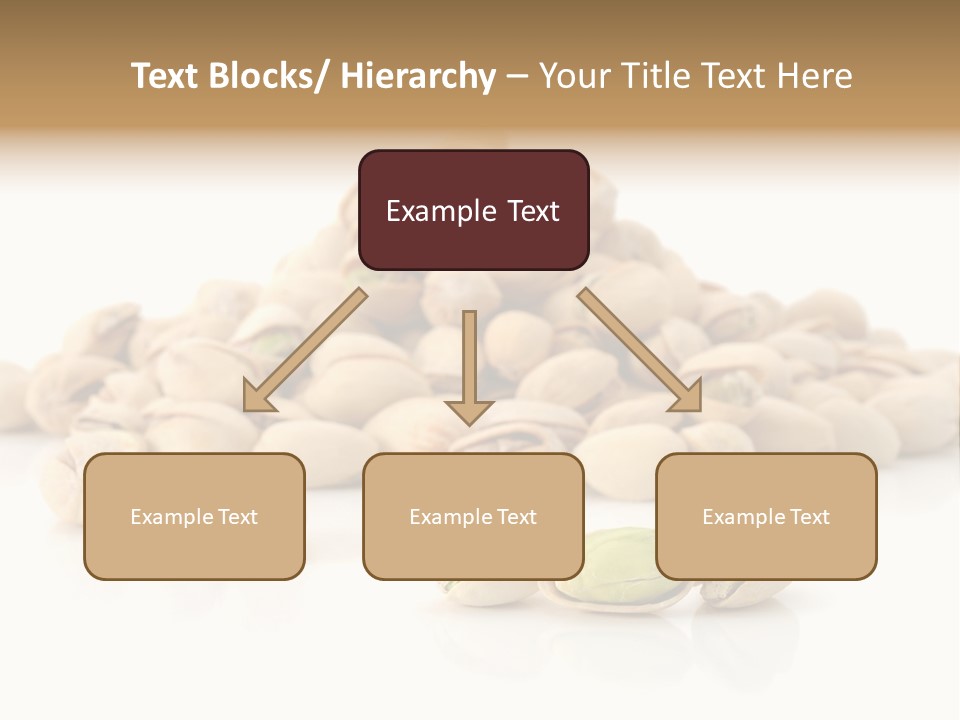Isolated Vegetarian White PowerPoint Template