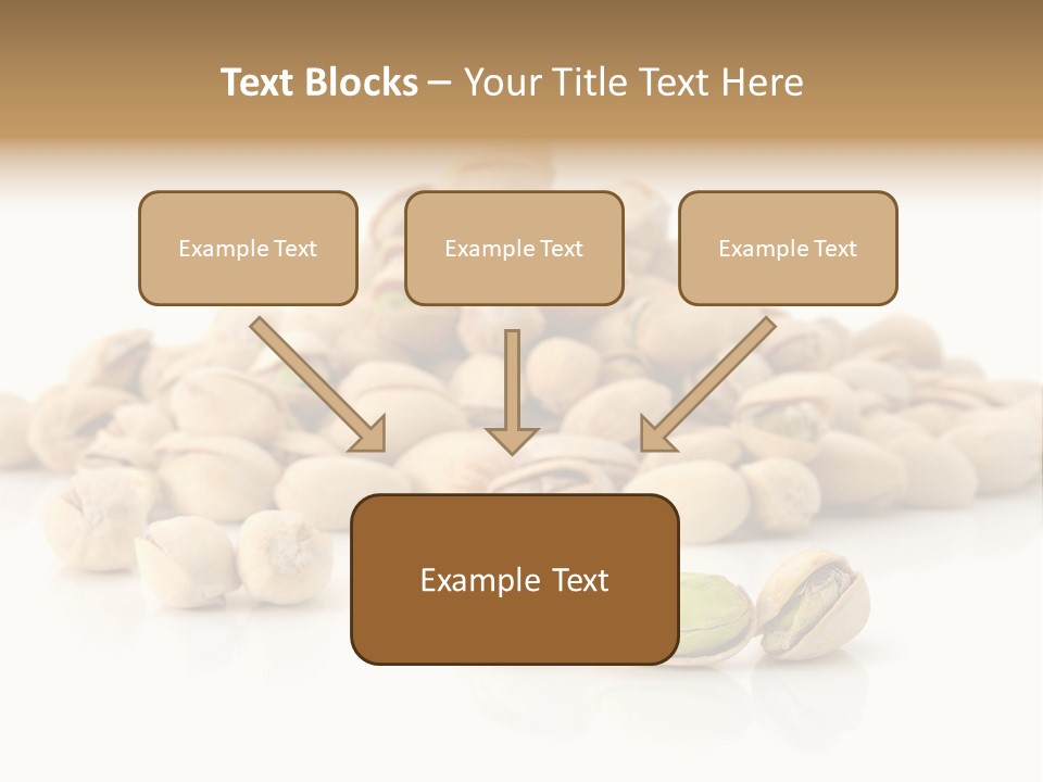 Isolated Vegetarian White PowerPoint Template