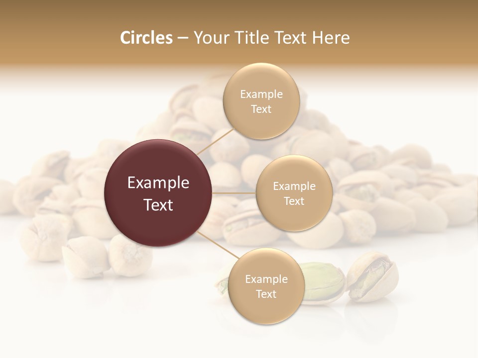 Isolated Vegetarian White PowerPoint Template