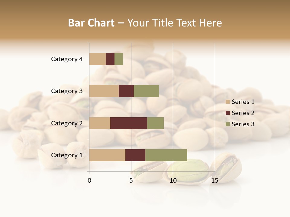 Isolated Vegetarian White PowerPoint Template