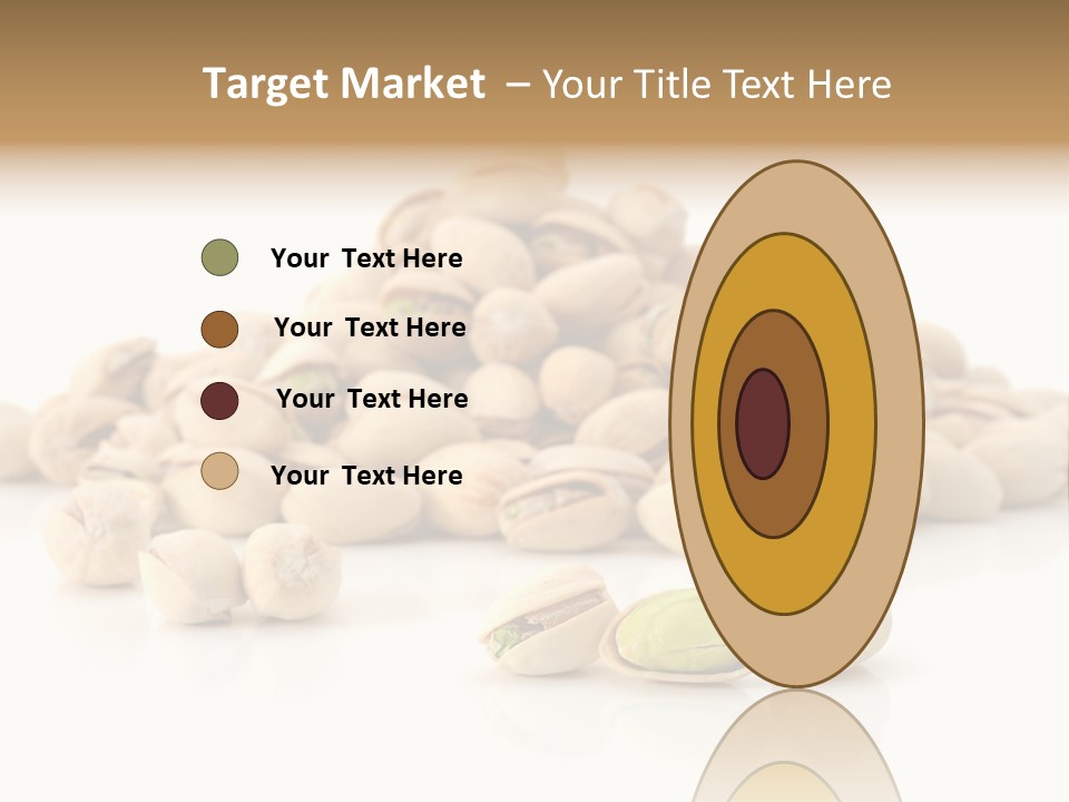 Isolated Vegetarian White PowerPoint Template