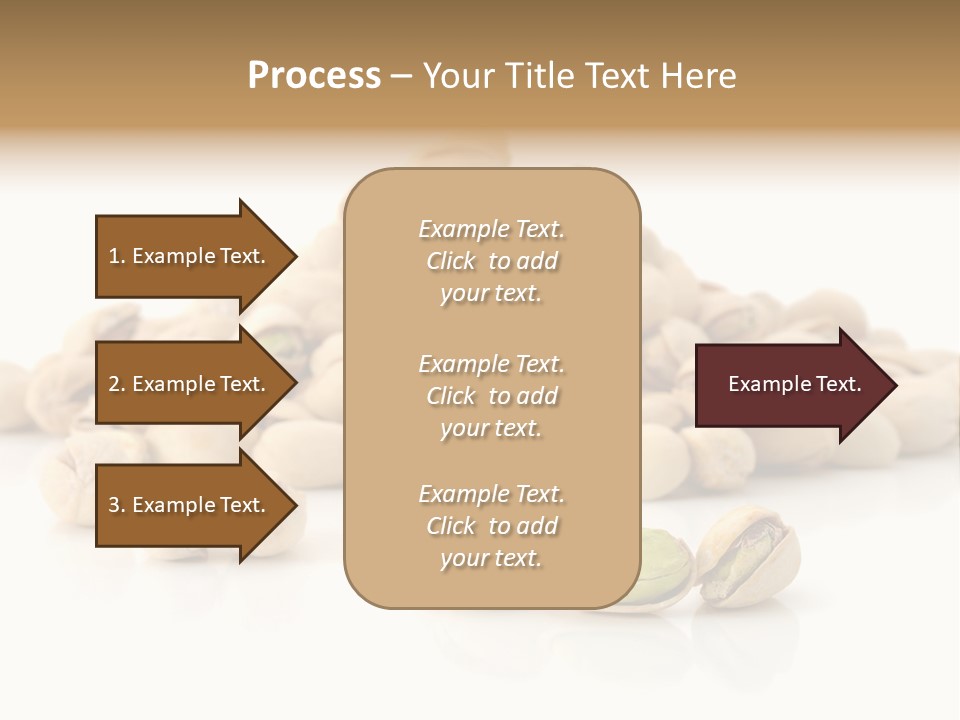 Isolated Vegetarian White PowerPoint Template