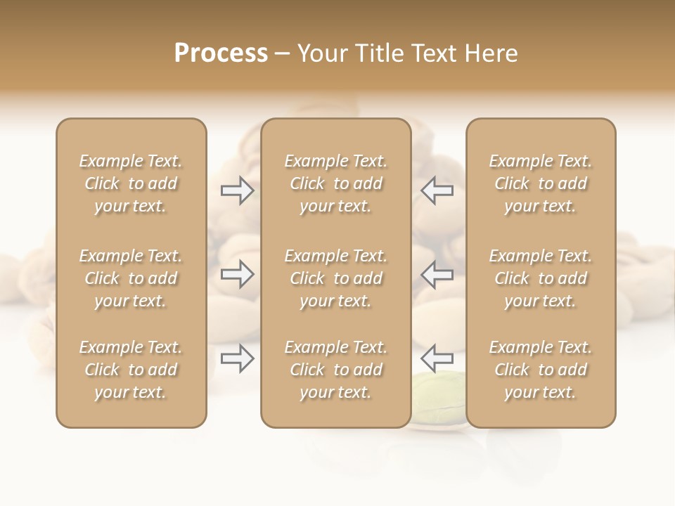 Isolated Vegetarian White PowerPoint Template