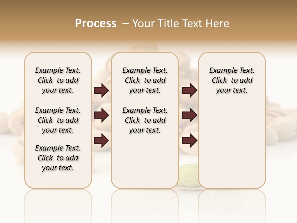 Isolated Vegetarian White PowerPoint Template
