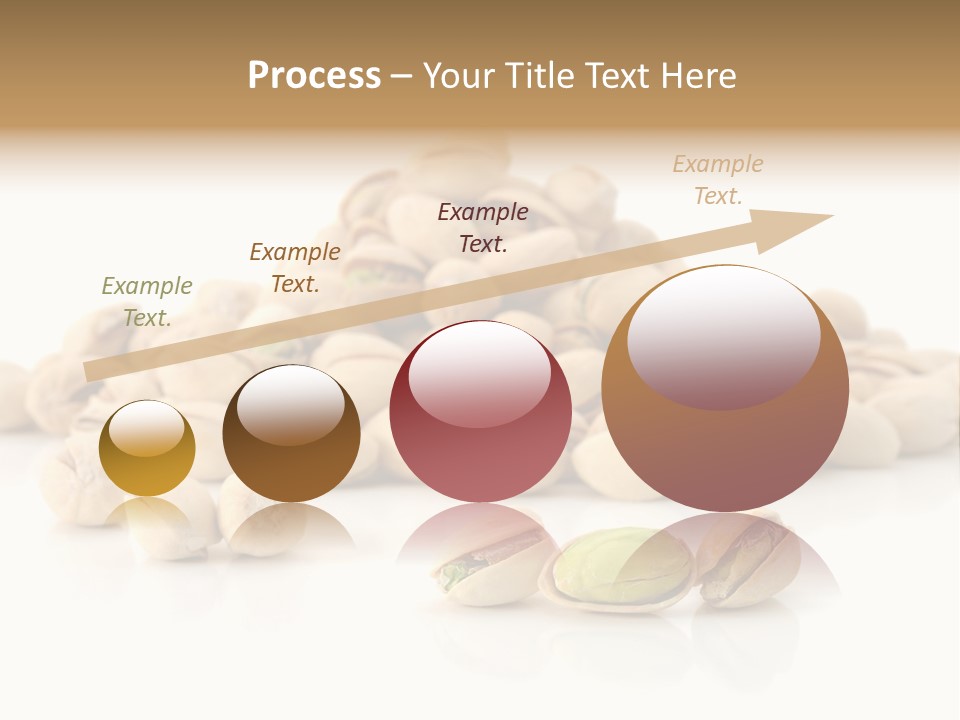 Isolated Vegetarian White PowerPoint Template