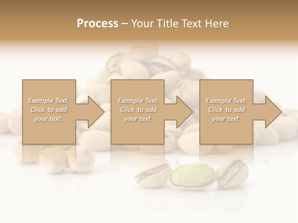 Isolated Vegetarian White PowerPoint Template