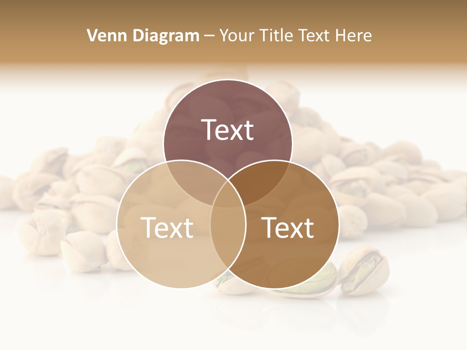 Isolated Vegetarian White PowerPoint Template