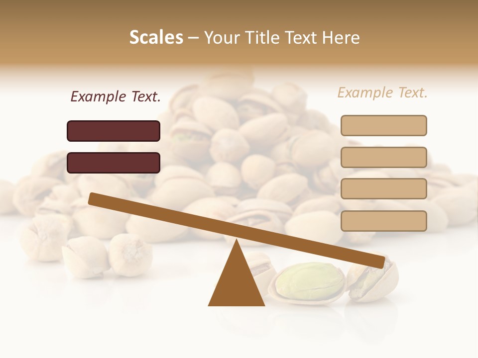 Isolated Vegetarian White PowerPoint Template