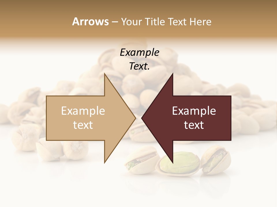 Isolated Vegetarian White PowerPoint Template