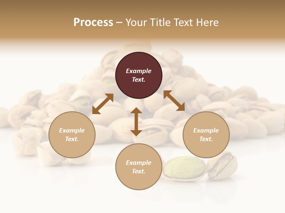 Isolated Vegetarian White PowerPoint Template