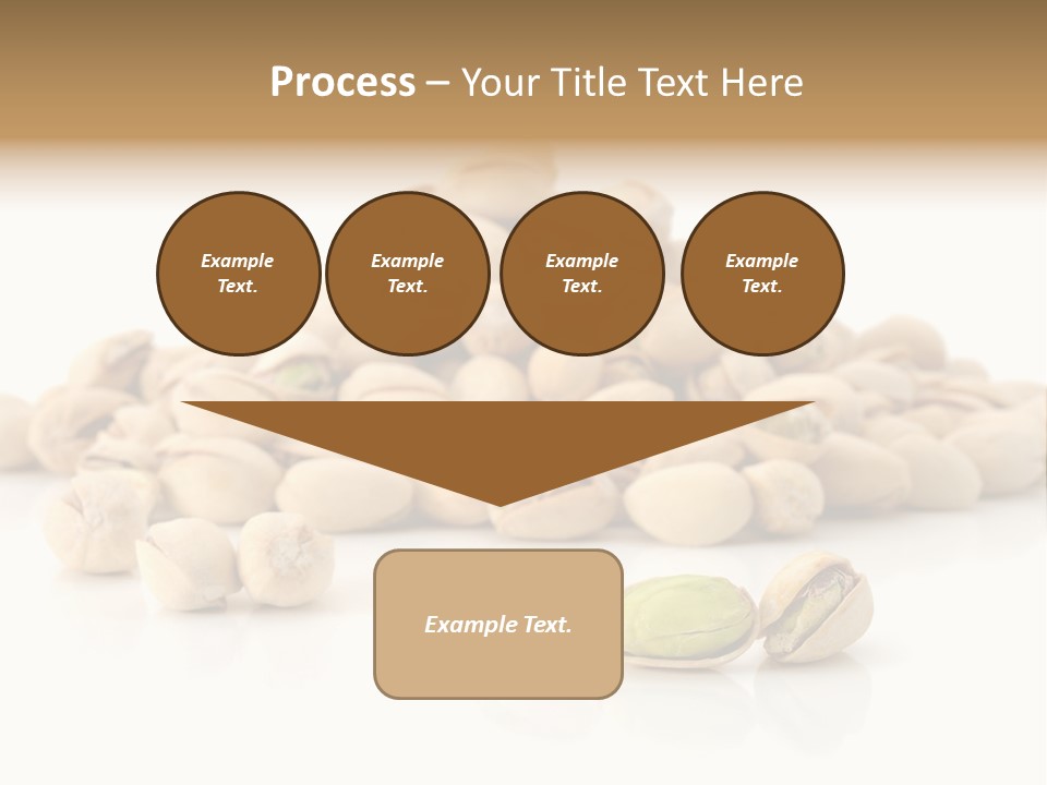 Isolated Vegetarian White PowerPoint Template