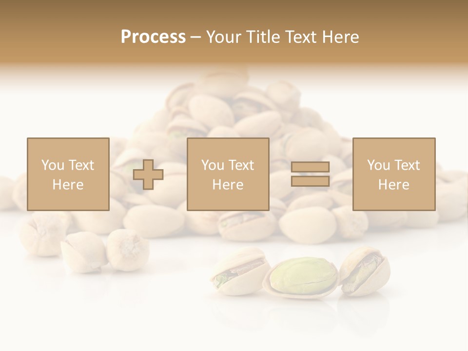 Isolated Vegetarian White PowerPoint Template