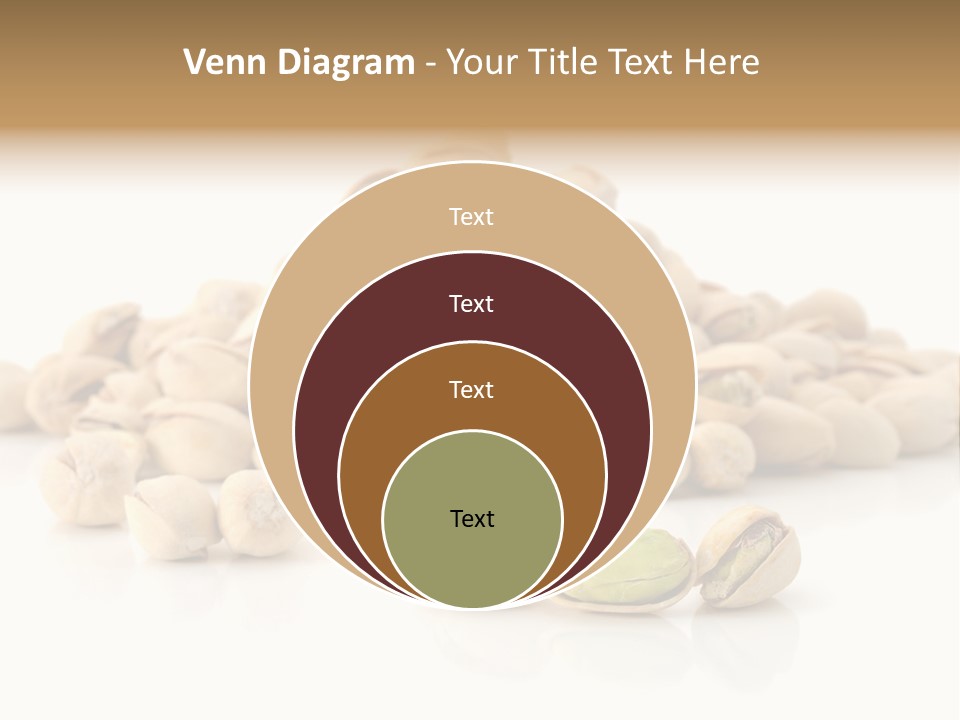 Isolated Vegetarian White PowerPoint Template