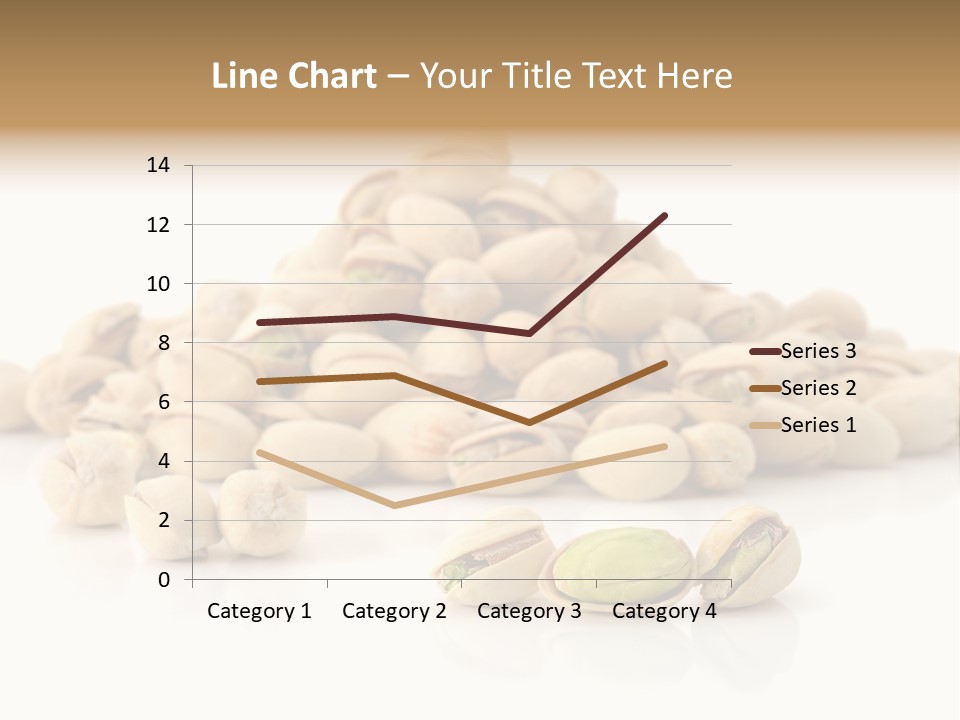 Isolated Vegetarian White PowerPoint Template
