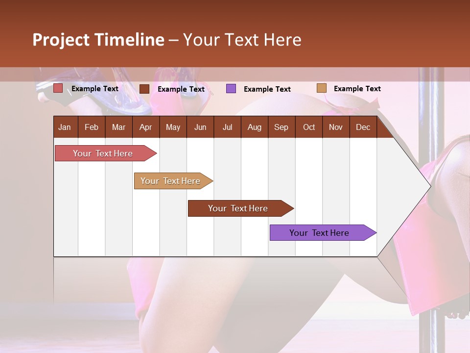 Sexual Lingerie Body PowerPoint Template