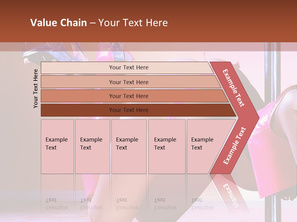 Sexual Lingerie Body PowerPoint Template