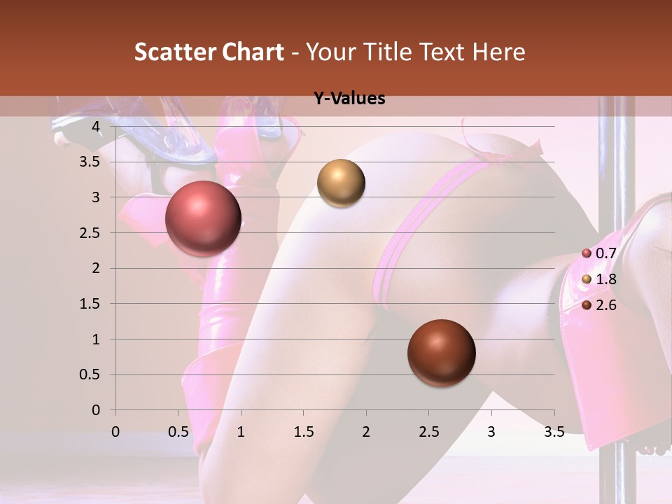 Sexual Lingerie Body PowerPoint Template